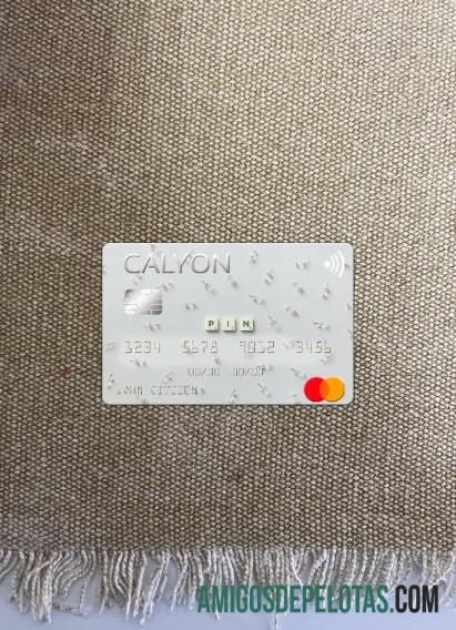 Argélia Calyon Argélia Bank Mastercard Photolook Front exemplo real